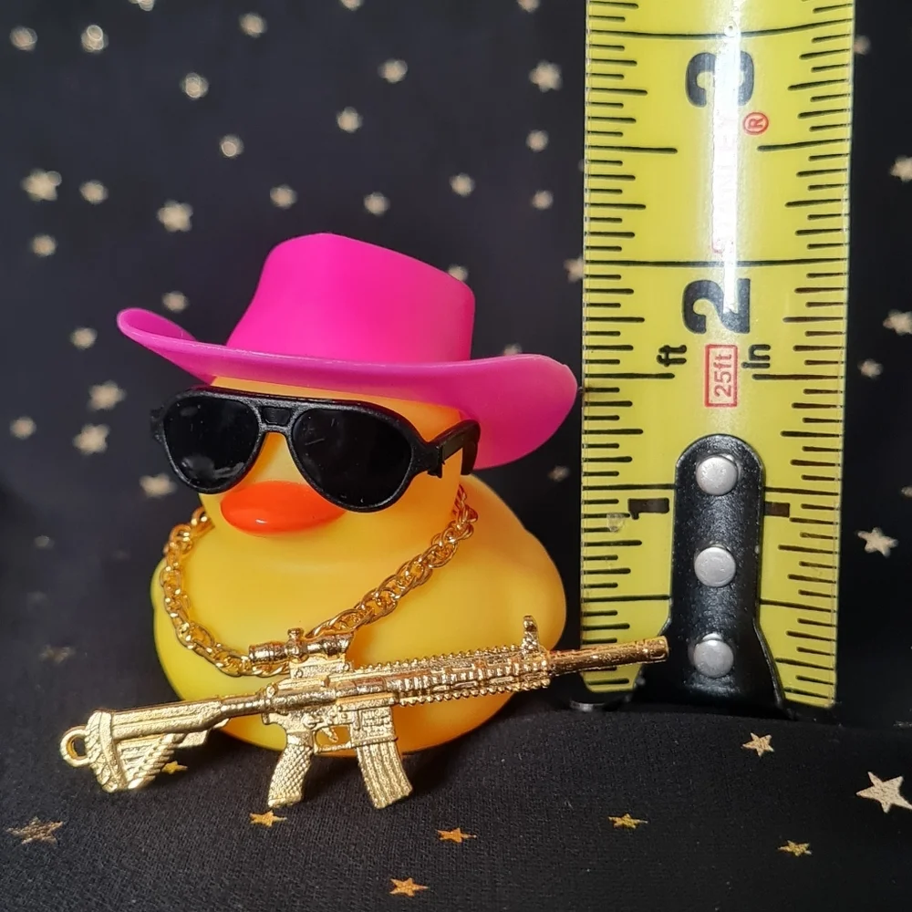 Pink Hat Cowgirl Duck - Picture 5 of 7